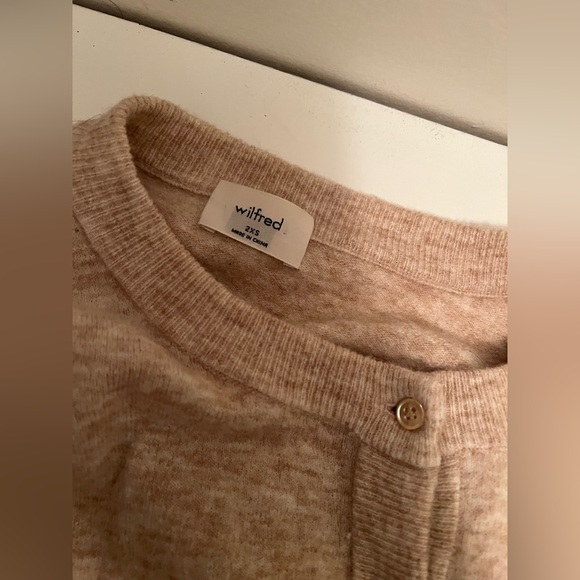 Wilfred Sicily Cardigan - Heather Gold Camel - Picture 3 of 3